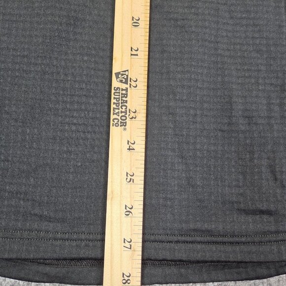 GORUCK Indestructible Grid Fleece Half‎ Zip Women's XXL Black Long Sleeves $155 - Picture 10 of 13